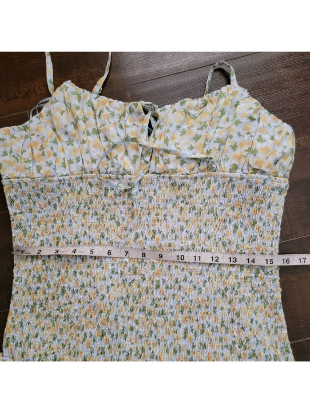 Free People Lavender Daze Midi Dress Cottagecore Boho Chic Prairie Womens XL - Picture 5 of 8